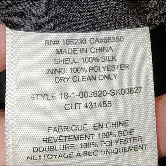 NWT! Joie Silk Gorowen Floral Print A-line Skirt Asymmetric Ruffle Hem S - Picture 10 of 12